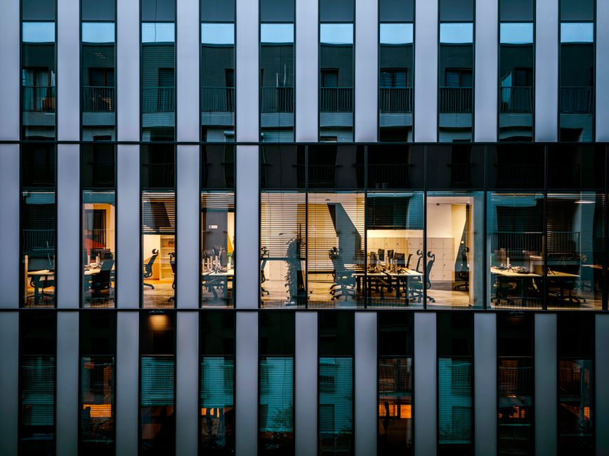 Immeuble de bureaux professionnel