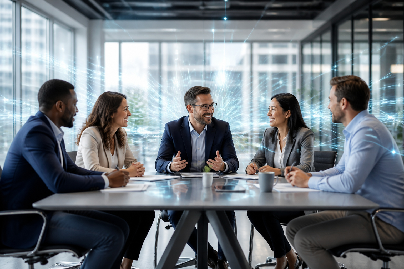 Reunion dequipe collaborative et innovante
