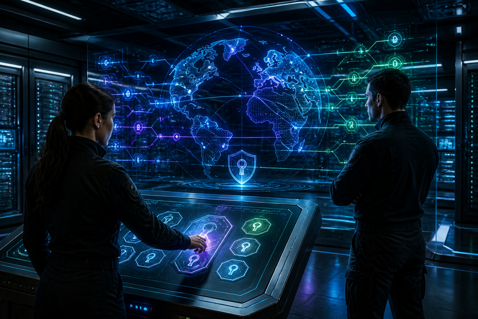 Gardiens de la securite numerique mondiale