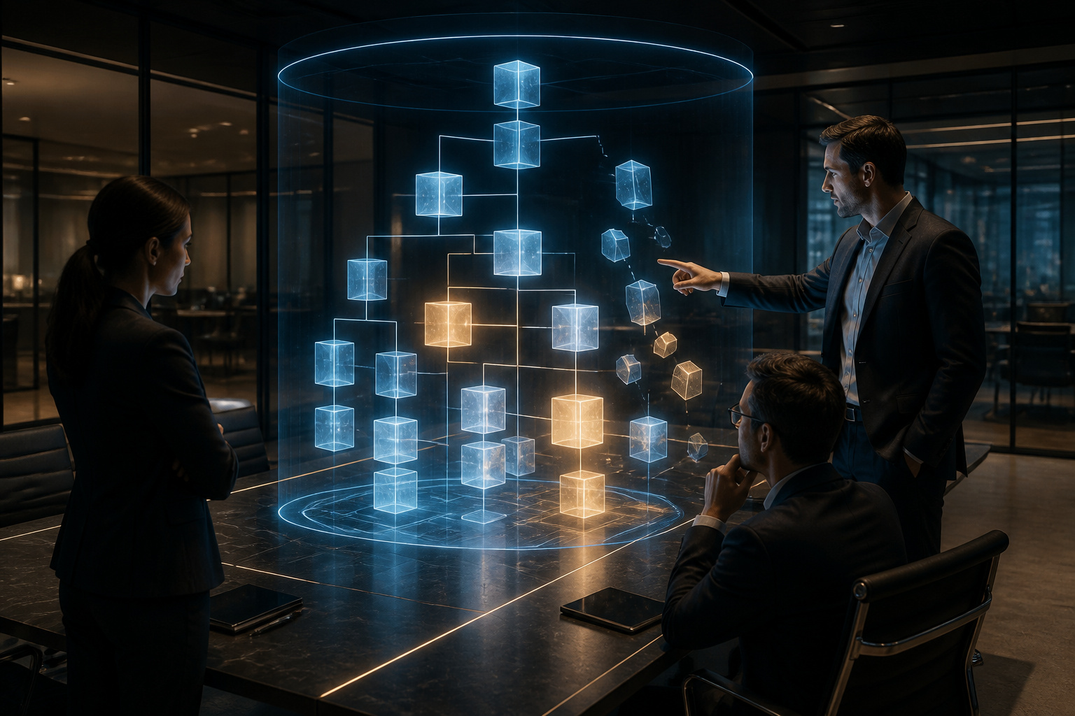 Reorganisation strategique dentreprise