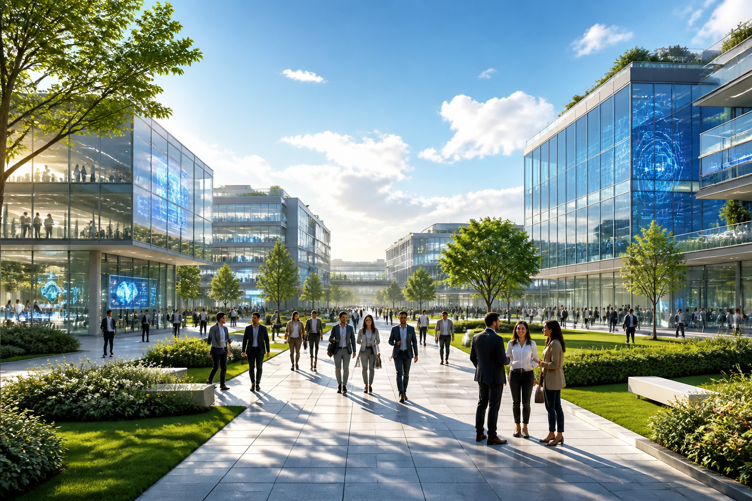 Parc dinnovation moderne
