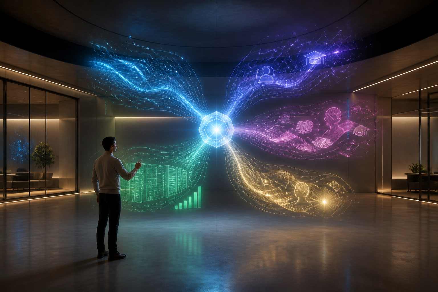 Interaction holographique avec linnovation